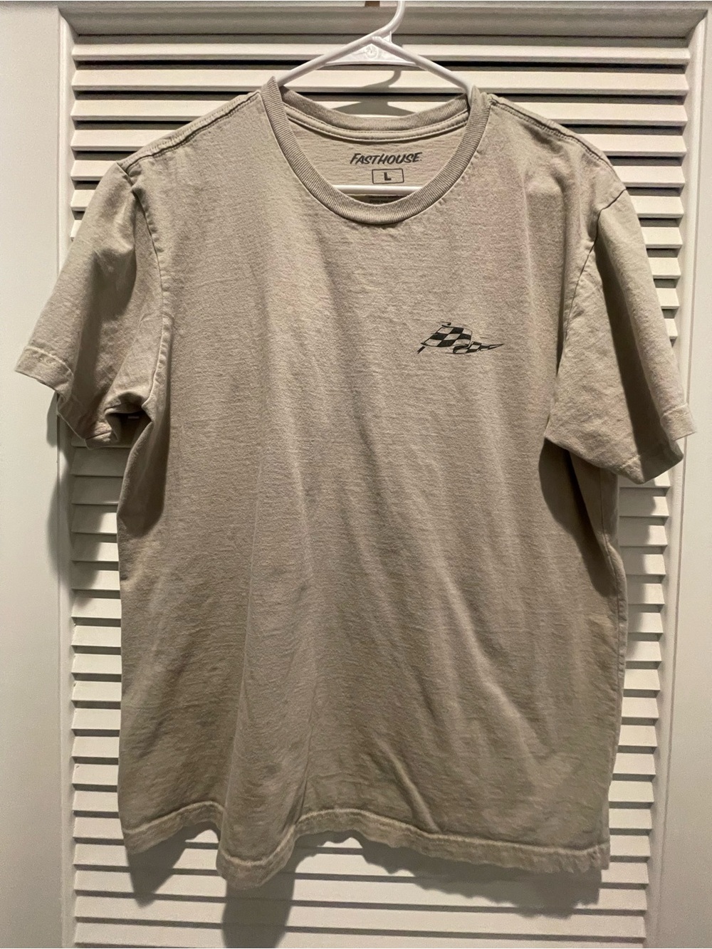 Fasthouse Men’s Short-Sleeve Tee in Stone
